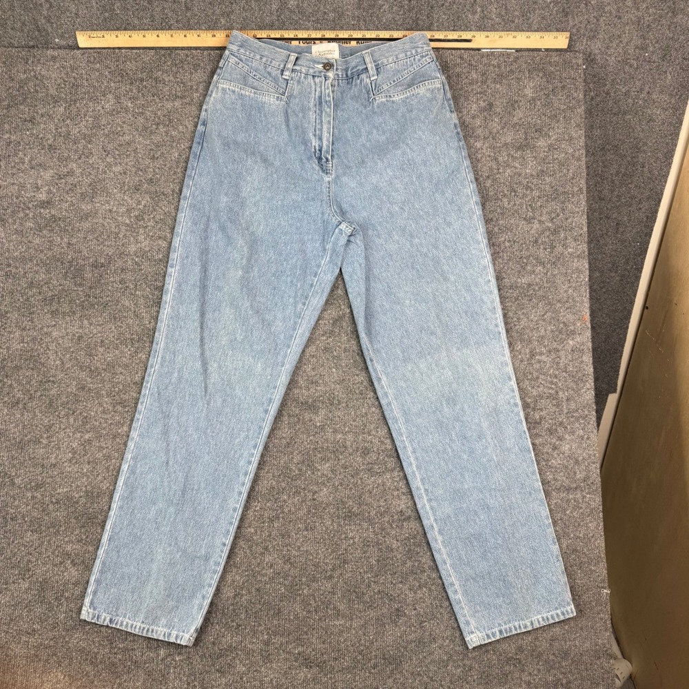 Vintage Christopher & Banks Jeans Womens Size 10 Light Wash High‎ Waist Straight
